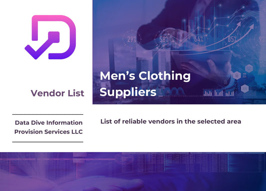Men’s Clothing Suppliers